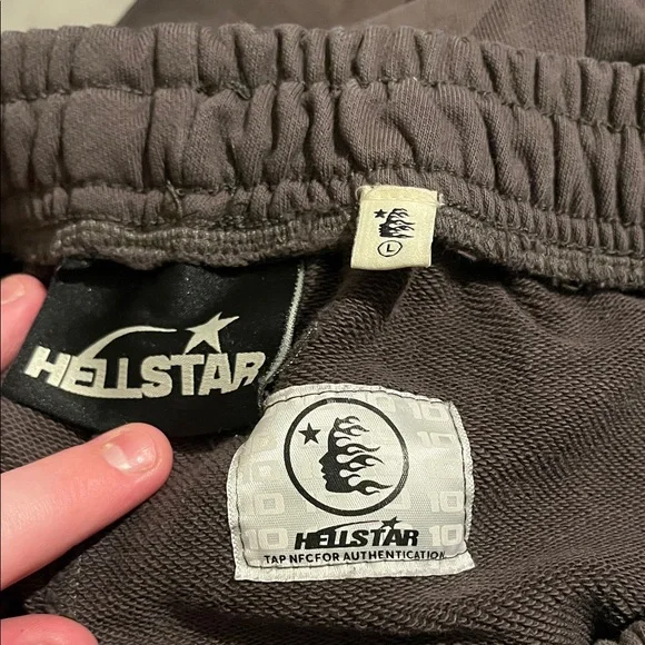 Men's Black Sweatpants with Logo - Picture 3 of 3